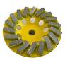 4^ 16 Seg Spiral Cup Wheels - Yellow Series