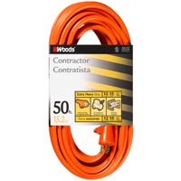 50' 12/3 Ext Cord Orn