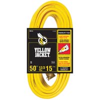 50' 12/3 Yellow Jacket Ext Cord