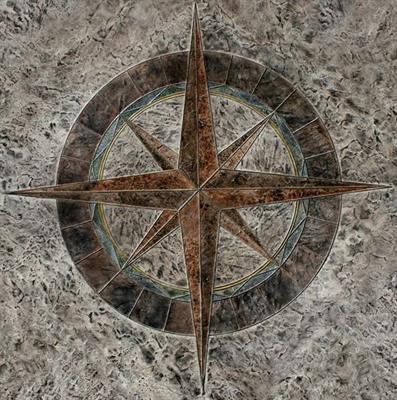 8' Old World Compass