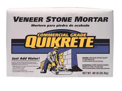 80 Lb Quikrete Veneer Stone Mortar