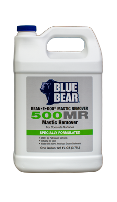 Blue Bear 500MR Mastic Remover - 1 Gallon