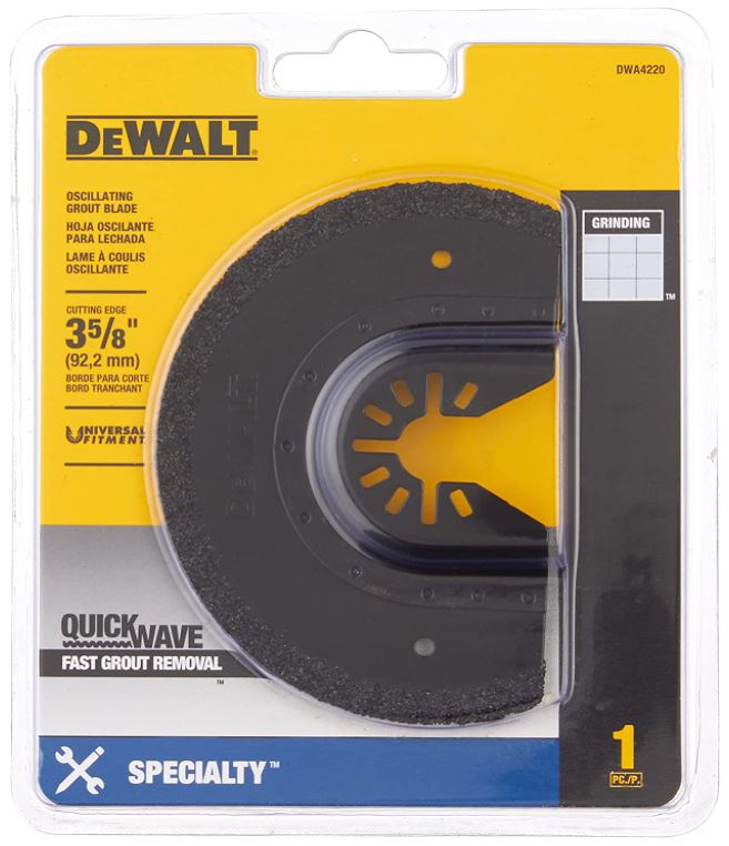 Oscillating Fast Grout Removal Blade