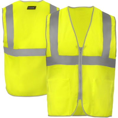 Polyester Mesh Safety Vests Large
