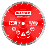 14^ Diamond Segmented Turbo Masonry Cut-Off Blade