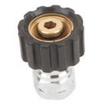 Screw Coupler M22F to 1/4^ Female