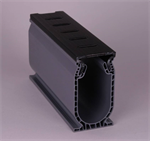 Frontier Deck Drain Pro Black 10 Ft