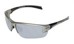 Safety Glasses Hercules 7 Gray Metallic Frame