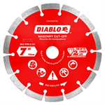 7^ Diamond Segmented Masonry Cut-Off Blade