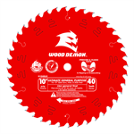 10^ x 40-Teeth Wood Demon™ Ultimate General Purpose Carbide Saw Blade for Wood