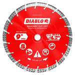 9^ Diamond Segmented Turbo Masonry Cut-Off Blade