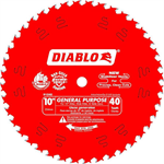 10^ x 40-Teeth General Purpose Saw Blade for Wood
