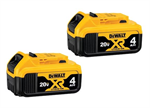 20v Max 4.0ah 2pk XR Lithium Ion Battery